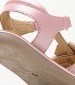 Kids Flip Flops & Sandals Cloonimals Pink Leather Mood