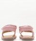 Kids Flip Flops & Sandals Cloonimals Pink Leather Mood