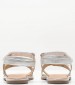 Kids Flip Flops & Sandals Paganisa.Mtl Silver Leather Mood