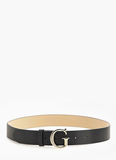 Γυναικείες Ζώνες 7749 Μαύρο ECOleather Guess