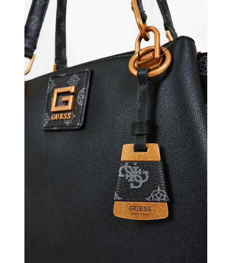 Γυναικείες Τσάντες Alva.Status Μαύρο ECOleather Guess Γυναικείες Τσάντες Alva.Status Μαύρο ECOleather Guess