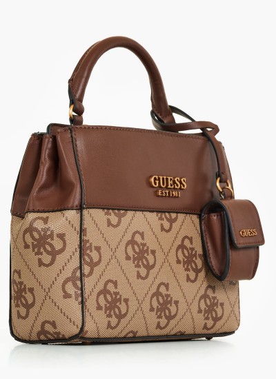 Γυναικείες Τσάντες Berta Μπεζ ECOleather Guess