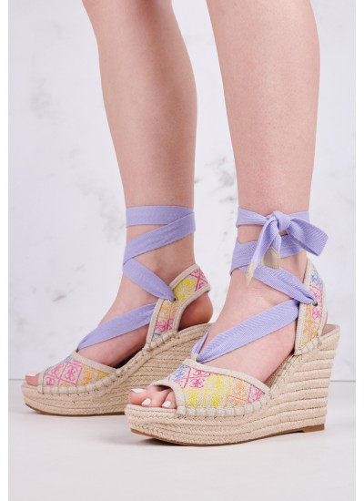 Women Espadrilles Halona Multi Fabric Guess