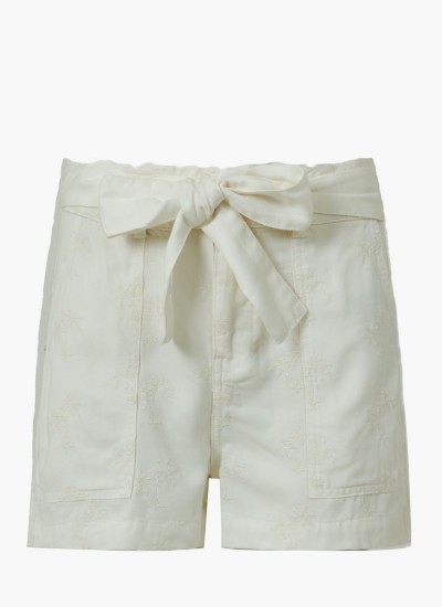 Women Skirts - Shorts Edit.Culotte White Superdry