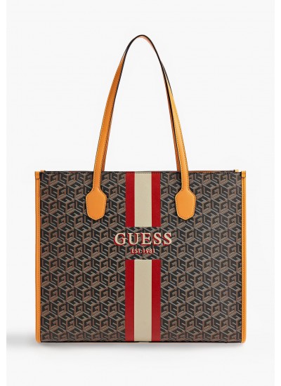 Γυναικείες Τσάντες Silvana.Girl Multi ECOleather Guess