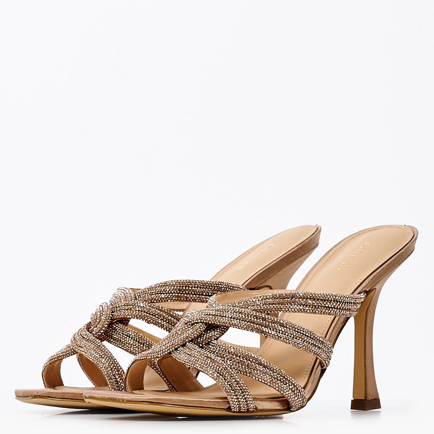 Women Mules Sypress Bronze Strass Guess Women Mules Sypress Bronze Strass Guess