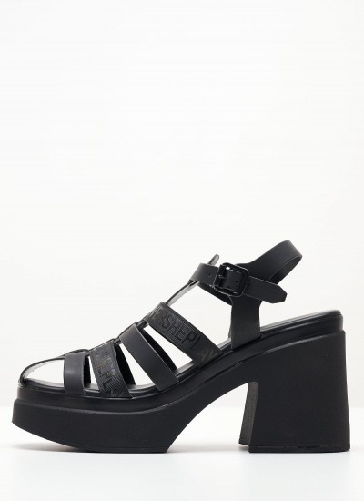 Γυναικεία Πέδιλα Lybra.Rock Μαύρο ECOleather Replay