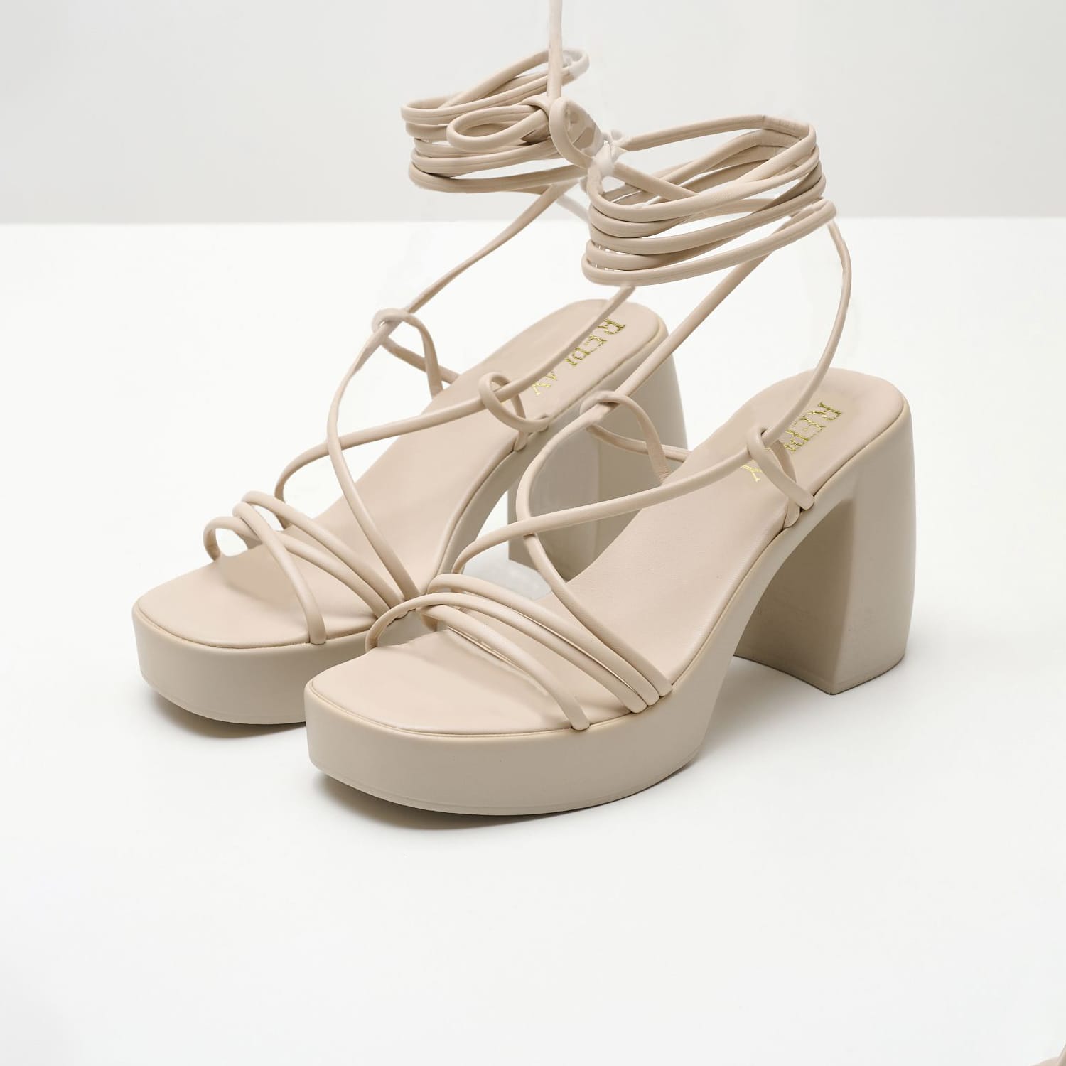 Γυναικεία Πέδιλα Saba Μπεζ ECOleather Replay Γυναικεία Πέδιλα Saba Μπεζ ECOleather Replay