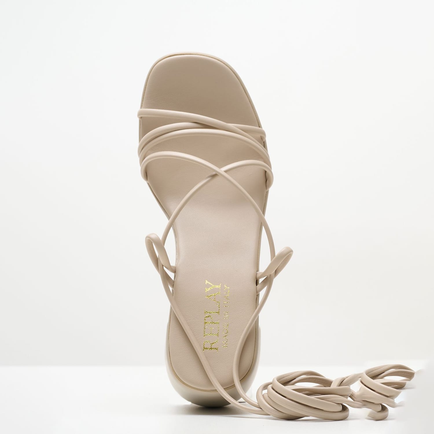 Γυναικεία Πέδιλα Saba Μπεζ ECOleather Replay Γυναικεία Πέδιλα Saba Μπεζ ECOleather Replay