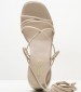 Women Sandals Saba Beige ECOleather Replay