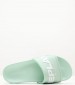 Women Flip Flops & Sandals W.Emboss Green Rubber Replay