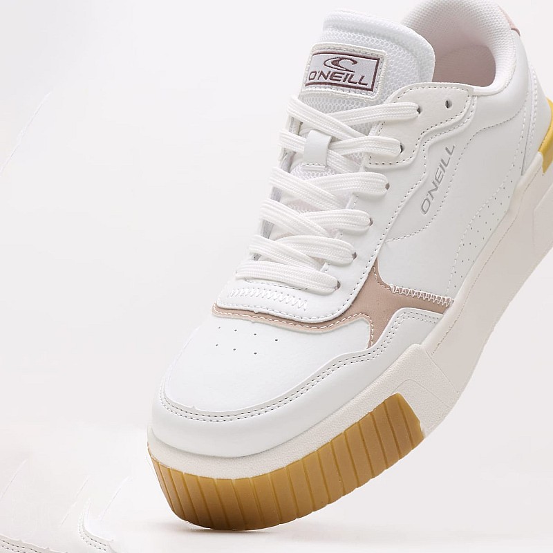 Women Casual Shoes Avila.Low White ECOleather O'Neill