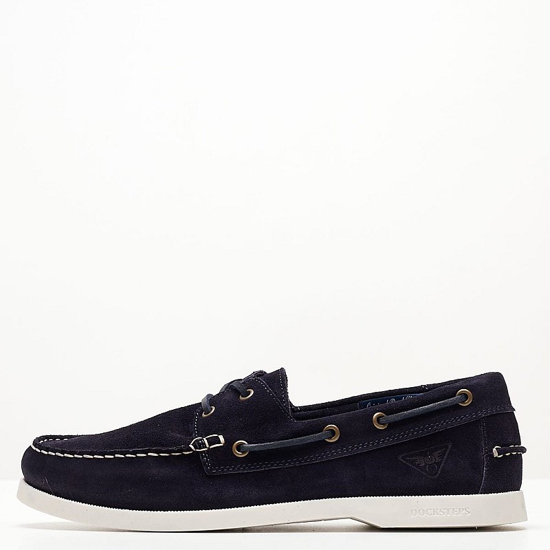 Men Sailing shoes Pro.Sailing.S Blue Buckskin Docksteps