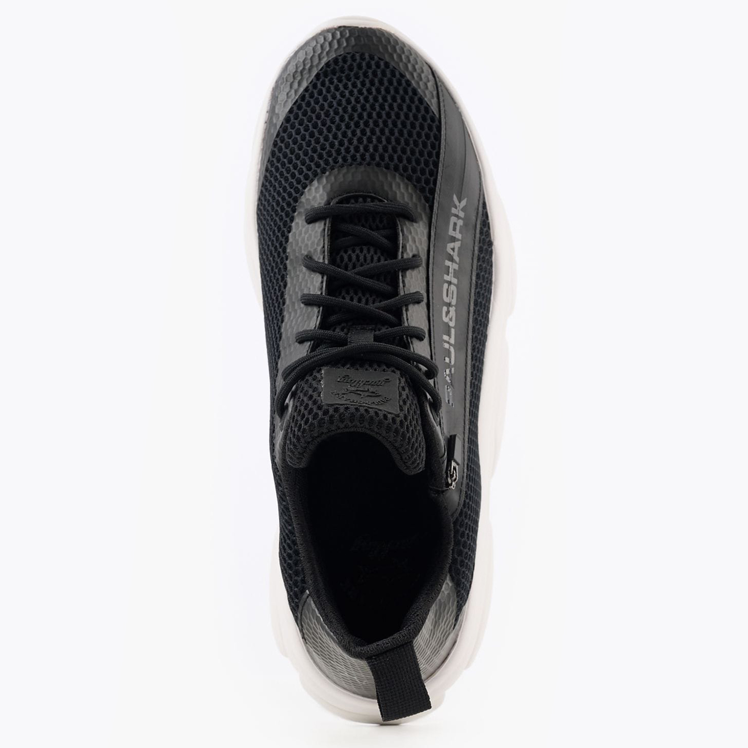 Men Casual Shoes 22418035 Black Fabric Paul & Shark Men Casual Shoes 22418035 Black Fabric Paul & Shark