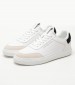 Men Casual Shoes Cupsole.Freq2 White Leather Calvin Klein