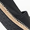 Γυναικείες Εσπαντρίγιες Espadrille.Hw Μαύρο Δέρμα Calvin Klein Γυναικείες Εσπαντρίγιες Espadrille.Hw Μαύρο Δέρμα Calvin Klein