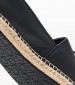 Women Espadrilles Espadrille.Hw Black Leather Calvin Klein