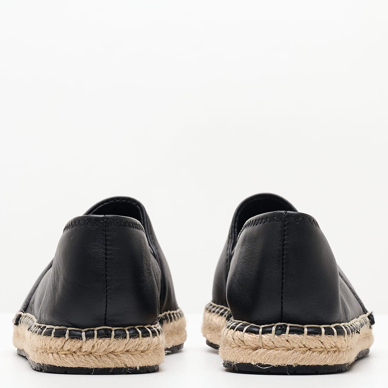 Γυναικείες Εσπαντρίγιες Espadrille.Hw Μαύρο Δέρμα Calvin Klein Γυναικείες Εσπαντρίγιες Espadrille.Hw Μαύρο Δέρμα Calvin Klein