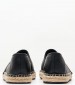 Women Espadrilles Espadrille.Hw Black Leather Calvin Klein