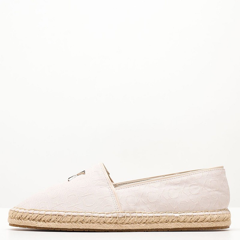 Women Espadrilles Espadrille.J Beige Fabric Calvin Klein