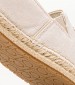 Women Espadrilles Espadrille.J Beige Fabric Calvin Klein