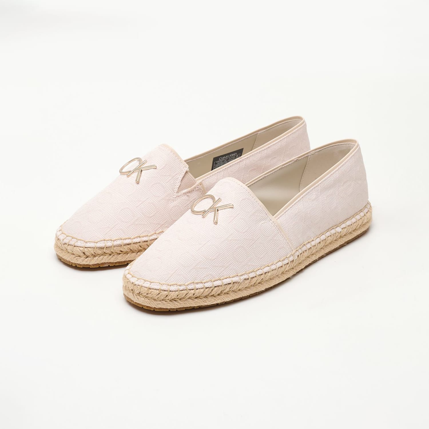 Γυναικείες Εσπαντρίγιες Espadrille.J Μπεζ Ύφασμα Calvin Klein Γυναικείες Εσπαντρίγιες Espadrille.J Μπεζ Ύφασμα Calvin Klein
