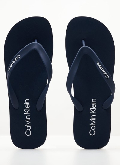 Kids Flip Flops & Sandals Bw.Sandal Black Fabric Calvin Klein