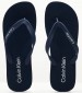 Men Flip Flops & Sandals Flip.Rubber Blue Rubber Calvin Klein