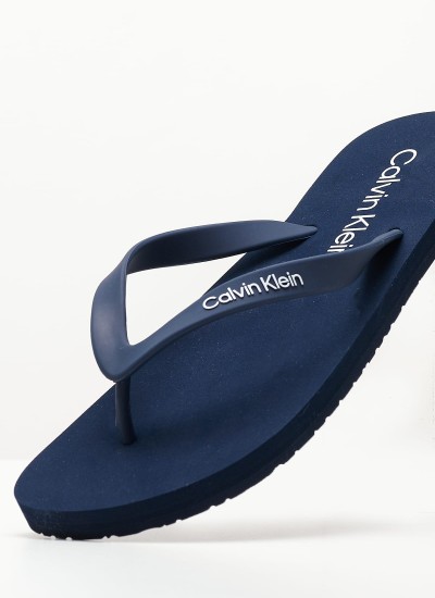 Kids Flip Flops & Sandals Bw.Sandal Black Fabric Calvin Klein