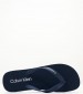 Men Flip Flops & Sandals Flip.Rubber Blue Rubber Calvin Klein