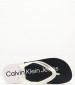 Γυναικείες Σαγιονάρες & Πέδιλα Lora.1R Άσπρο Καουτσούκ Calvin Klein