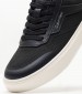 Men Casual Shoes Low.Knit Black Fabric Calvin Klein