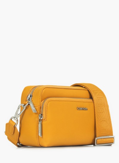 Women Bags Must.Camera Yellow ECOleather Calvin Klein