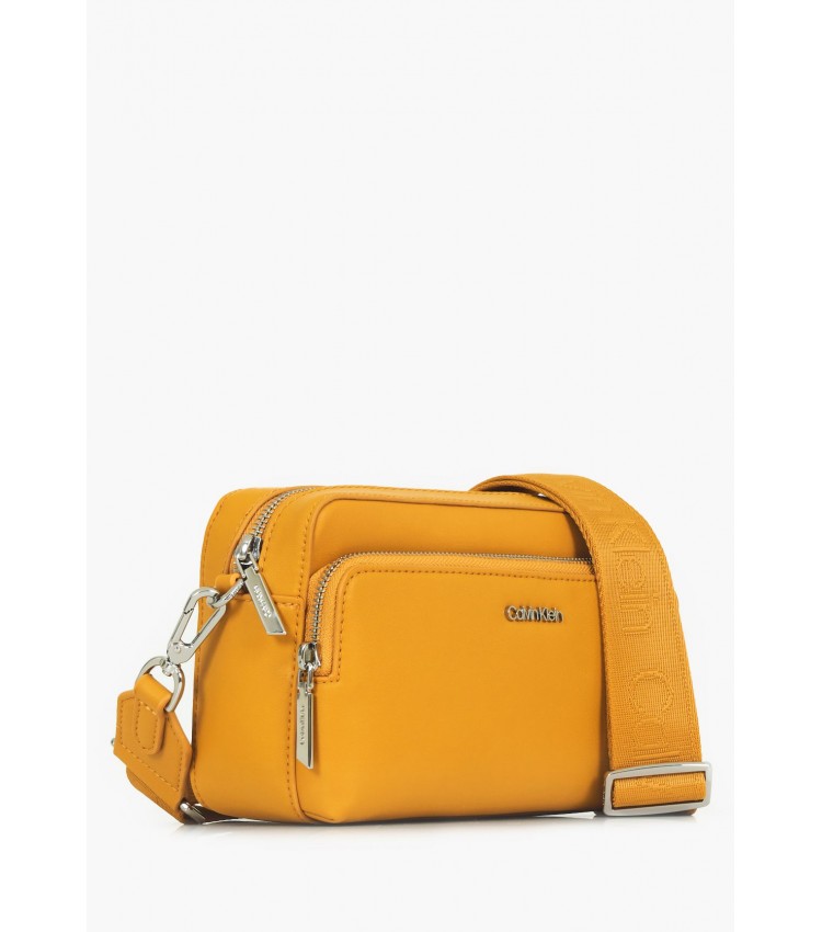 Women Bags Must.Camera Yellow ECOleather Calvin Klein