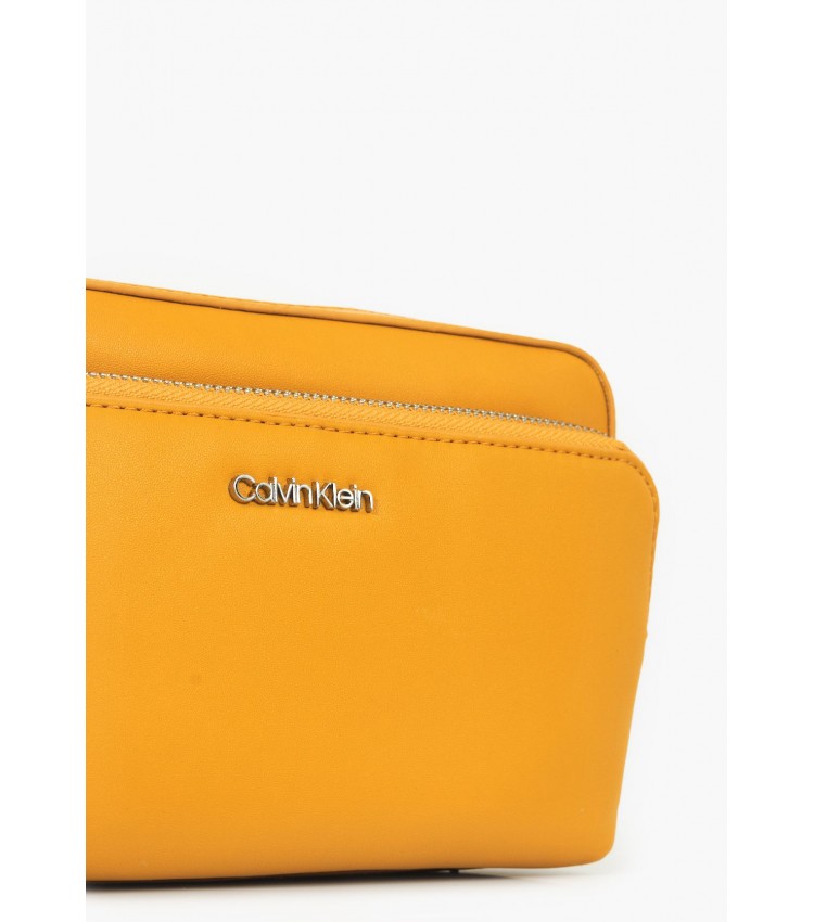 Women Bags Must.Camera Yellow ECOleather Calvin Klein