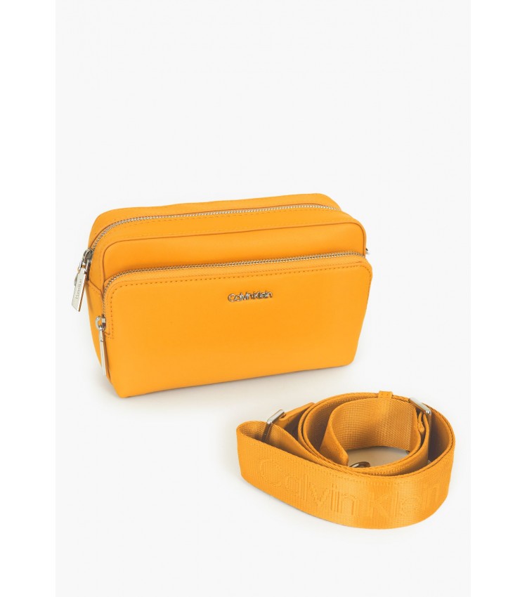 Women Bags Must.Camera Yellow ECOleather Calvin Klein