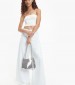 Γυναικείες Τσάντες Sculpted.Bag24 Ασημί ECOleather Calvin Klein Γυναικείες Τσάντες Sculpted.Bag24 Ασημί ECOleather Calvin Klein