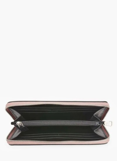Γυναικεία Πορτοφόλια Nina Ροζ Vegan Leather Kendall+Kylie