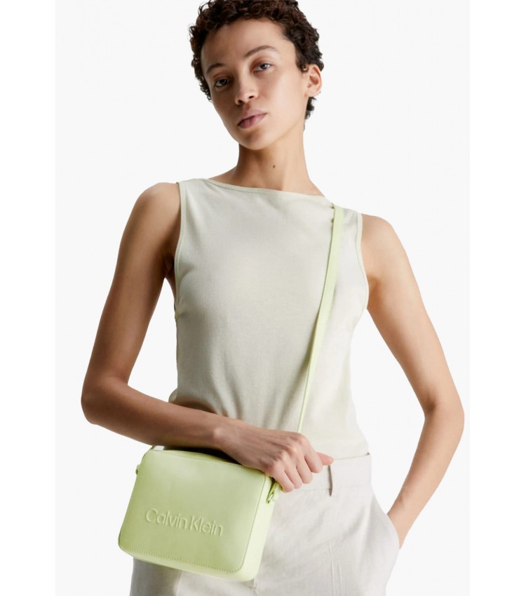 Women Bags Set.Camerabag Green ECOleather Calvin Klein