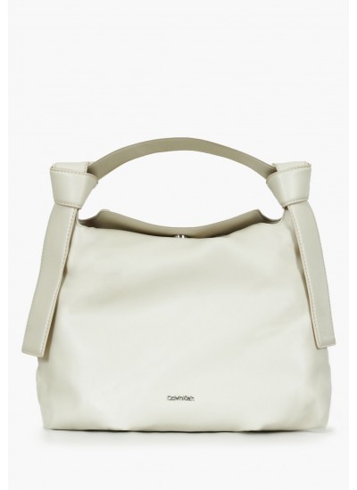 Γυναικείες Τσάντες Soft.Nappa Μπεζ ECOleather Calvin Klein
