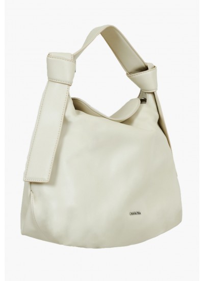 Γυναικείες Τσάντες Soft.Nappa Μπεζ ECOleather Calvin Klein
