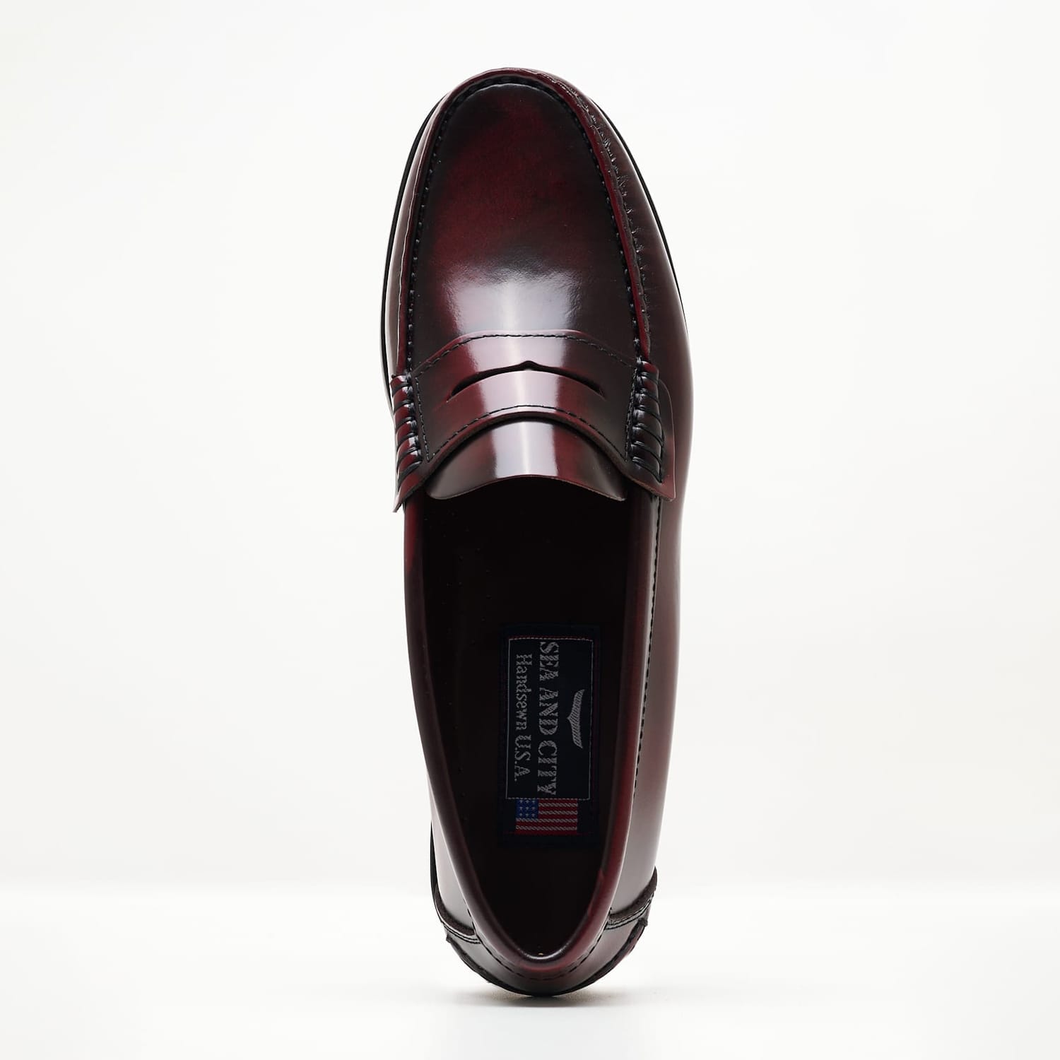 Men Moccasins 347700 Bordo Leather Sea and City Men Moccasins 347700 Bordo Leather Sea and City