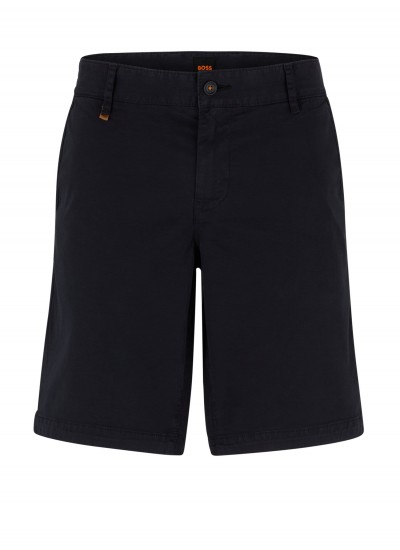 Ανδρικές Βερμούδες Twill.Shorts Σκούρο Μπλε Βαμβάκι GANT