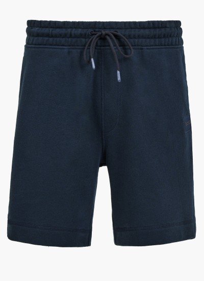 Ανδρικές Βερμούδες Twill.Shorts Σκούρο Μπλε Βαμβάκι GANT