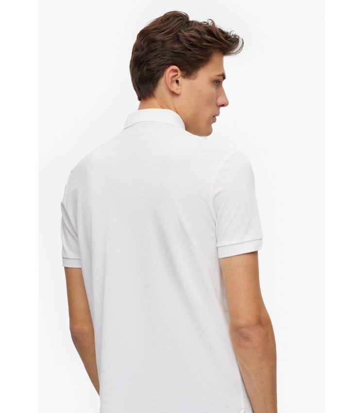 Men T-Shirts Dereso232 White Cotton Hugo