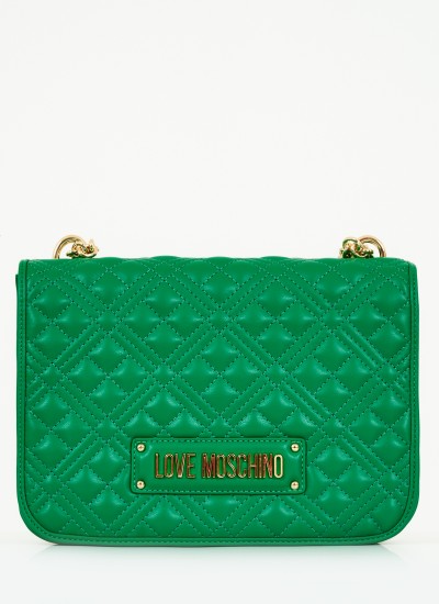 Γυναικείες Τσάντες JC4000 Πράσινο ECOleather Love Moschino