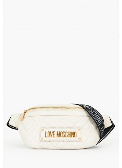 Γυναικείες Τσάντες JC4003 Μπεζ ECOleather Love Moschino