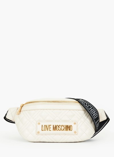 Γυναικείες Τσάντες JC4003 Μπεζ ECOleather Love Moschino
