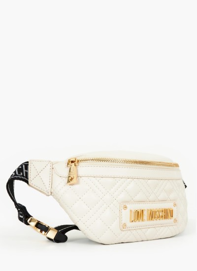 Γυναικείες Τσάντες JC4003 Μπεζ ECOleather Love Moschino