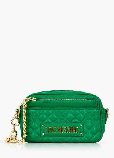 Γυναικείες Τσάντες JC4017 Πράσινο ECOleather Love Moschino